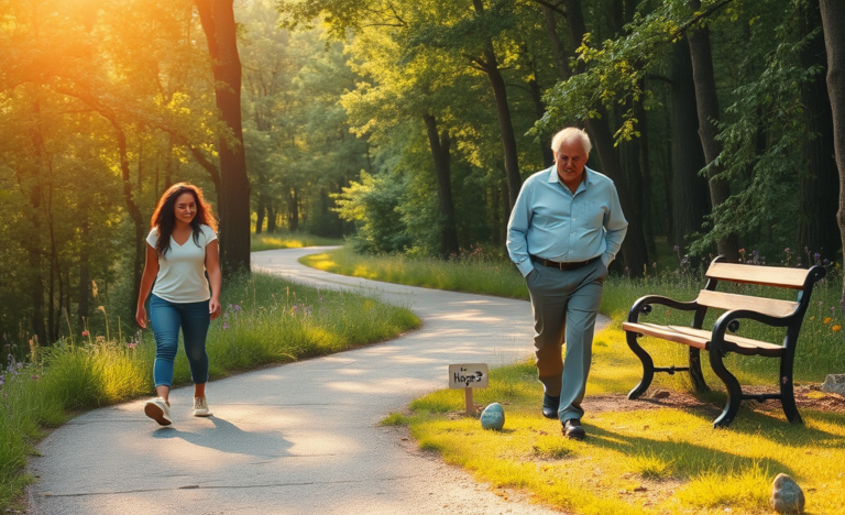 A serene path through a forest symbolizing spiritual journeys and exploration of faith.