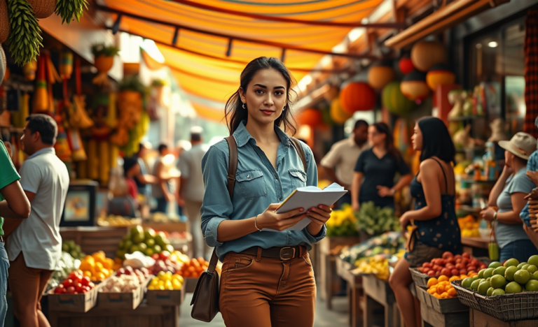 A person taking the first step on a path towards their goals.