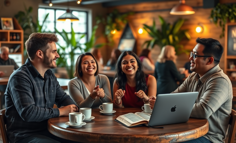 A couple engaging in a meaningful conversation, reflecting on their shared Christian faith while dating.