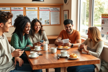 Illustration of safe dating alternatives for Christians, showcasing faith-based communities and events.