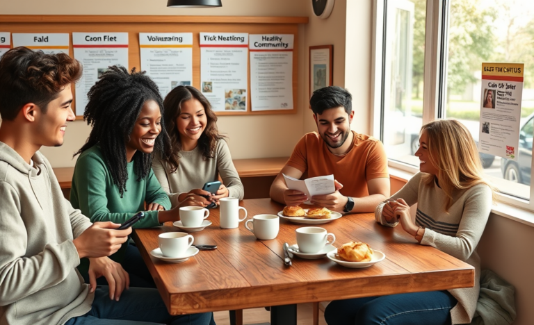 Illustration of safe dating alternatives for Christians, showcasing faith-based communities and events.