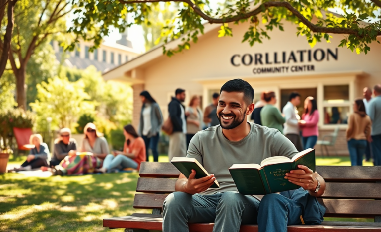 Featured image showcasing Christian singles meeting at various events and online platforms.