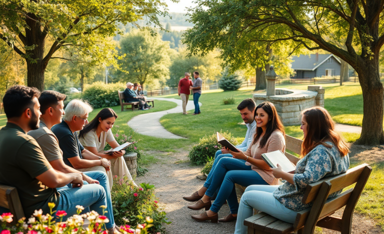 A collection of Christian resources that enhance relationships and community building.