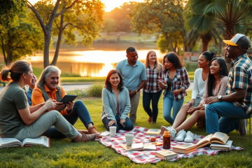 A collage of Christian platforms that connect individuals and build community.