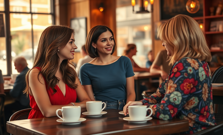 A captivating image of single Russian women interested in chatting and connecting.