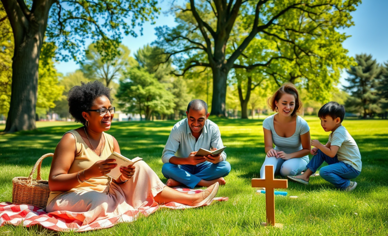 A serene path through a lush forest symbolizing the journey of discovering new Christian paths.
