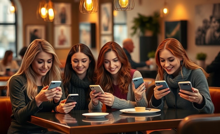 A captivating image of single Russian women waiting for messages, representing hope and romance.