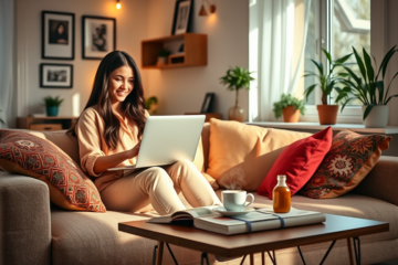 A warm and inviting image representing the connection between individuals through private conversations, symbolizing relationships with Single Russian women.