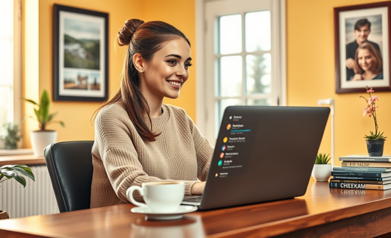 A captivating image of a chat interface featuring single Russian women.