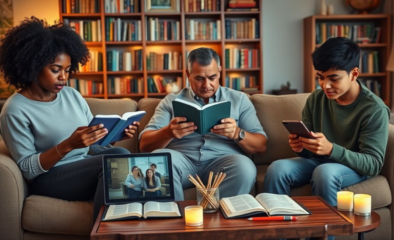 A collage of popular Christian apps highlighting spiritual growth and community engagement.